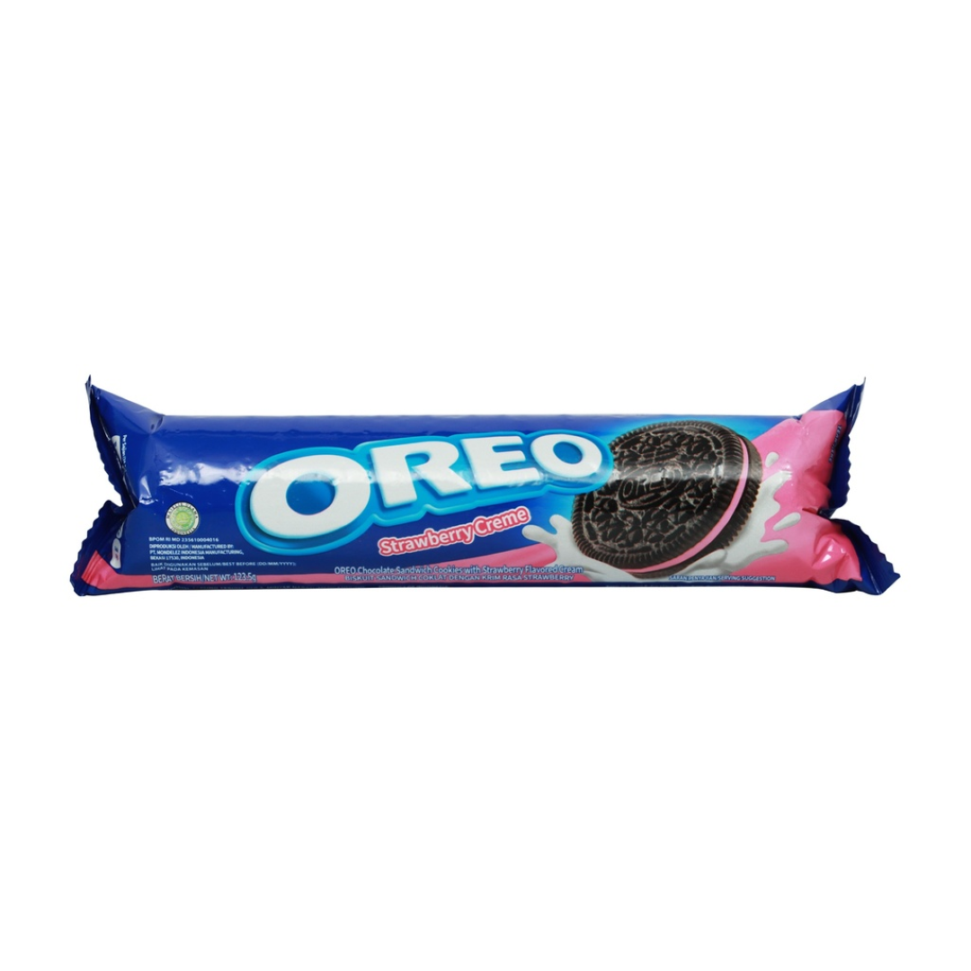 CREAM STRAWBERRY FILLED BISCUIT 110G